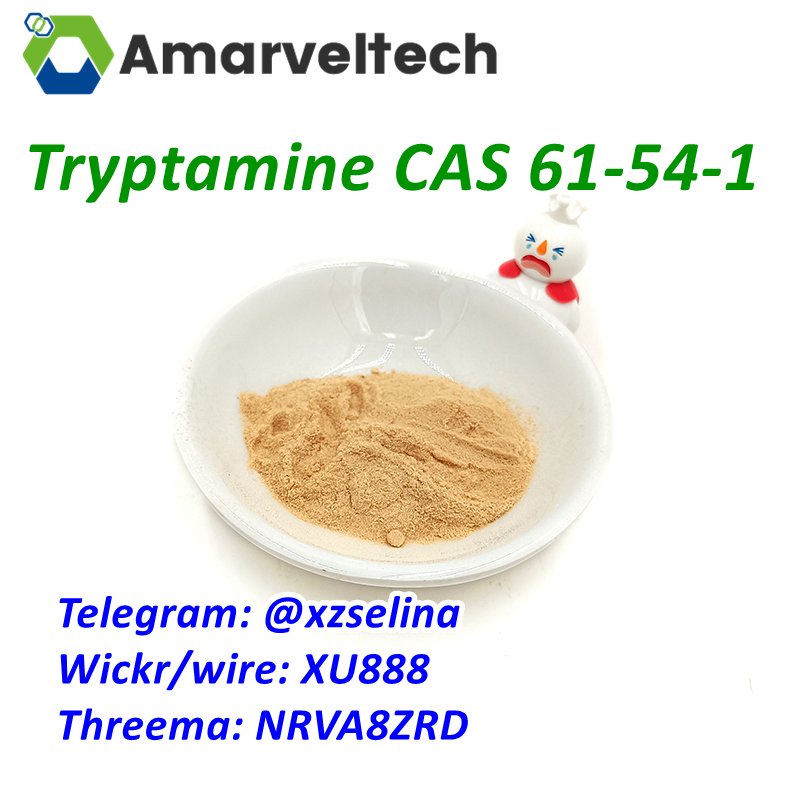 Tryptamine, CAS 61-54-1, 61-54-1 Tryptamine, Tryptamine Powder, Dimethyl Tryptamine, Purity Tryptamine, Dimethyl Tryptamine Powder, Pharmaceutical Intermediate Tryptamine, Purity Tryptamine Powder, Material Tryptamine Powder