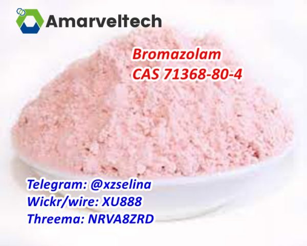 CAS 71368-80-4, Bromazolam supplier, Bromazolam high yield, CAS 71368-80-4 Bromazolam USA, Bromazolam Canada, Bromazolam 99% purity, CAS 71368-80-4, Bromazolam pink yellow powder, Discount Bromazolam