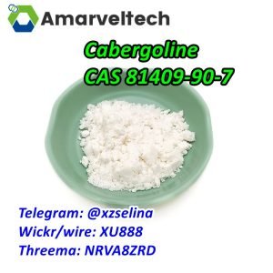 Cabergoline, CAS 81409-90-7, 81409-90-7 Powder, Acid Methyl Ester, 81409-90-7 Cabergoline, 81409-90-7 Material, 81409-90-7 Ergosterol, 81409-90-7 Chemical